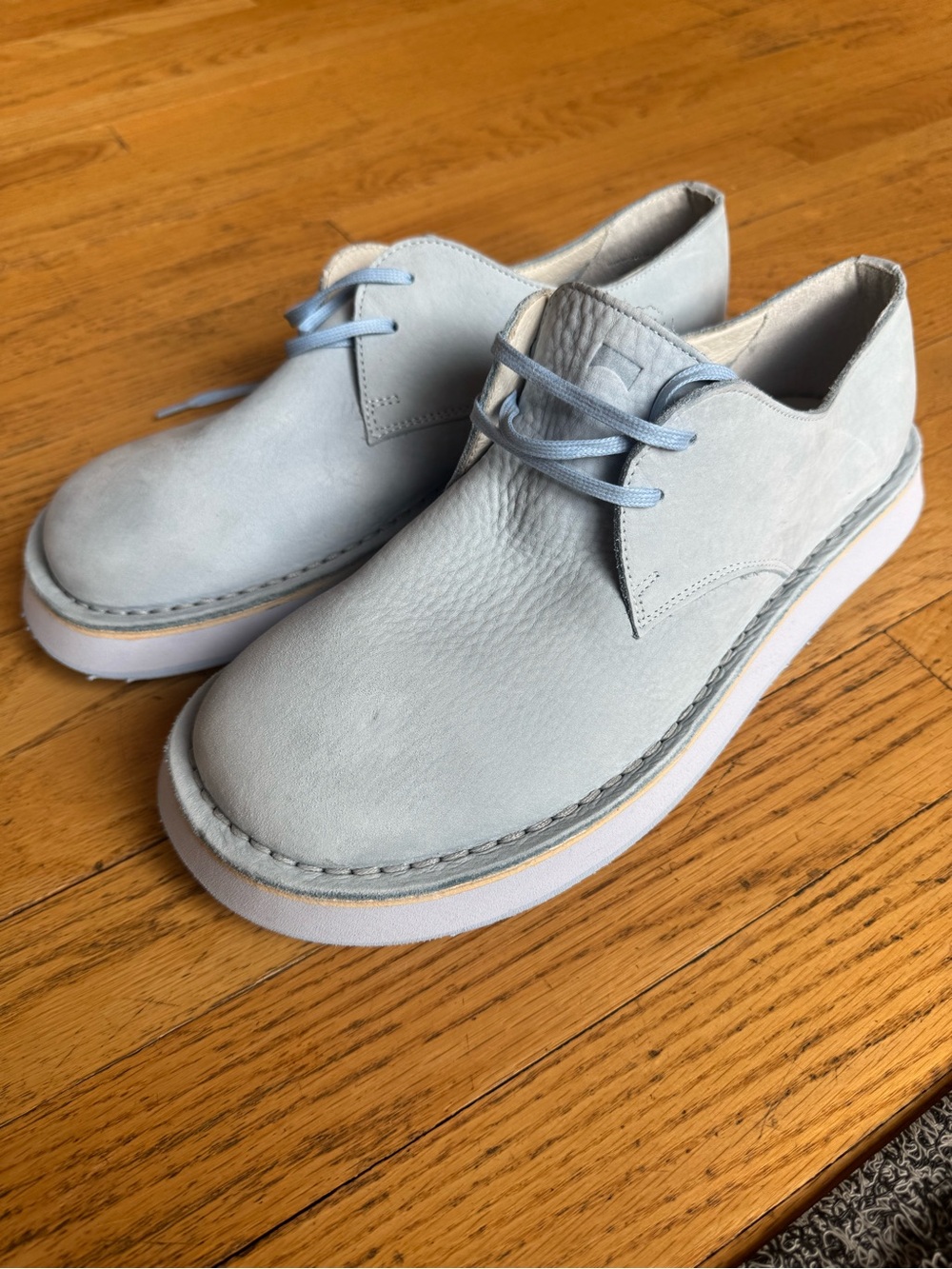 Camper Men's Chukka Boots in Light Blue